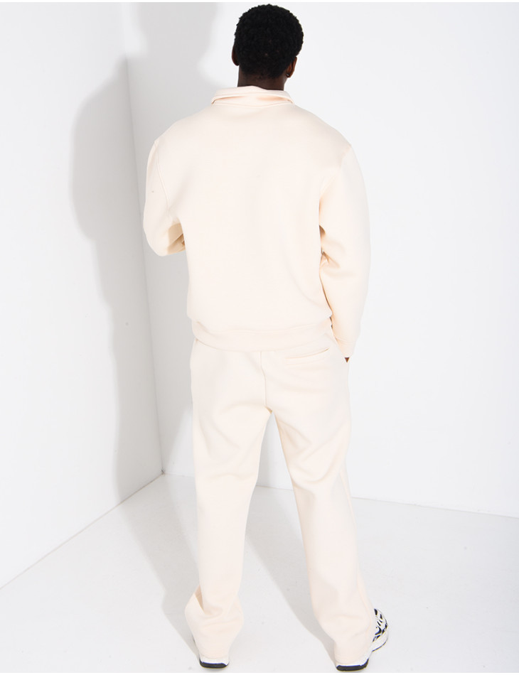 Ensemble pantalon et sweat à col zippé