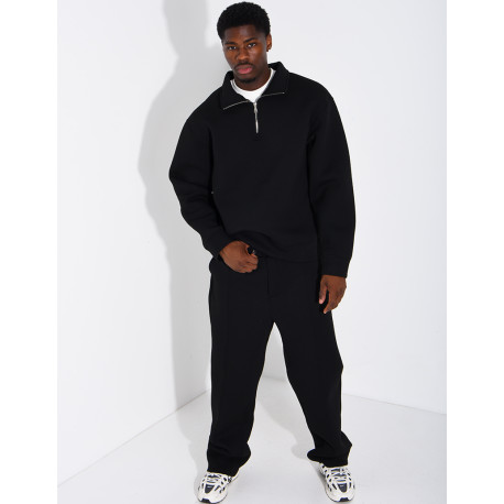 Ensemble pantalon et sweat à col zippé