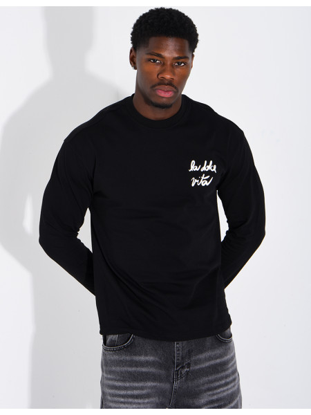 T-shirt manches longues "La dolce vita"
