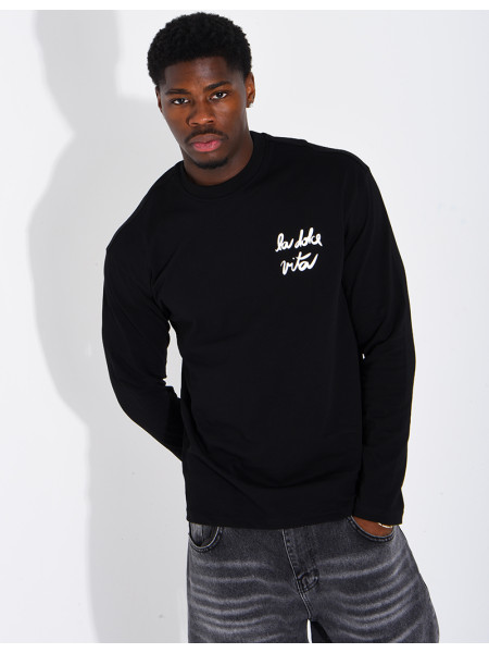 T-shirt manches longues "La dolce vita"