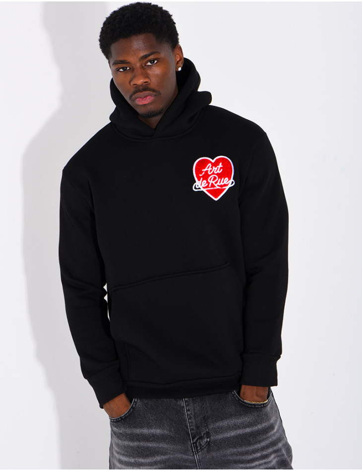 Sweat à capuche "Art de rue"