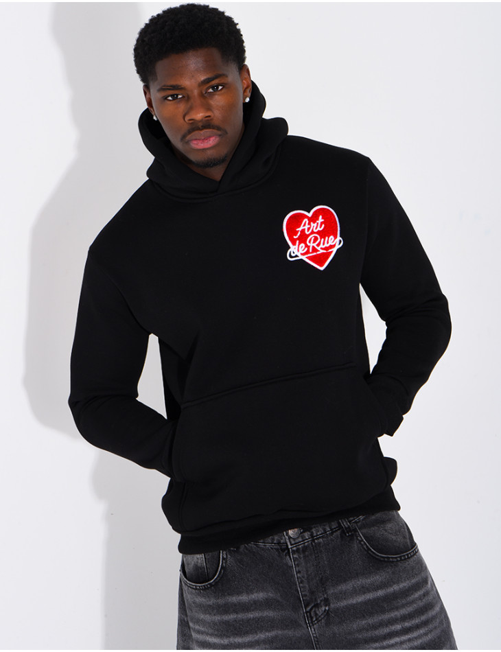 Sweat à capuche "Art de rue"