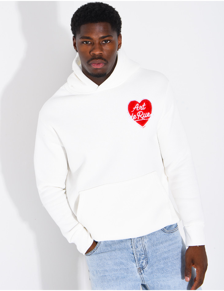 Sweat à capuche "Art de rue"
