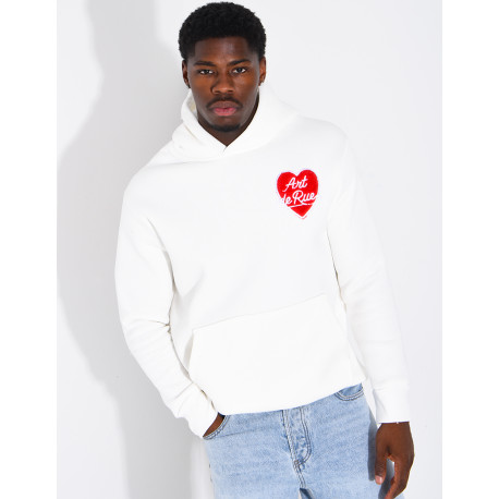 Sweat à capuche "Art de rue"