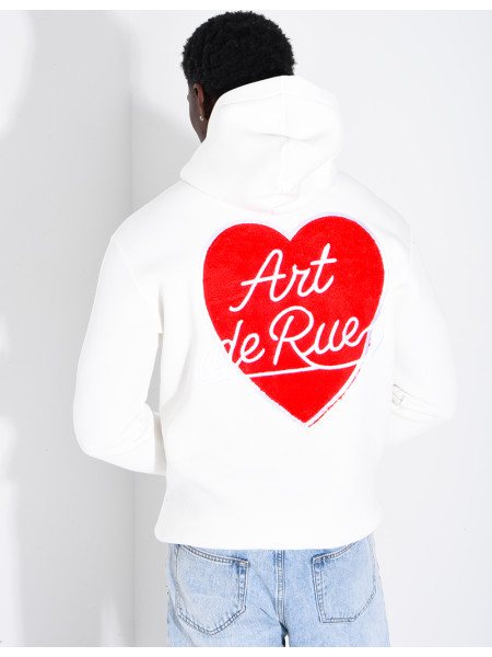 Sweat à capuche "Art de rue"
