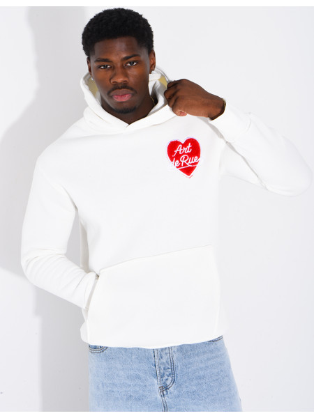 Sweat à capuche "Art de rue"