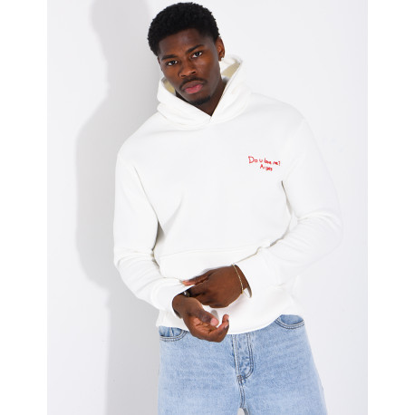 Sweat à capuche "Do u love"