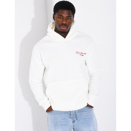 Sweat à capuche "Do u love"
