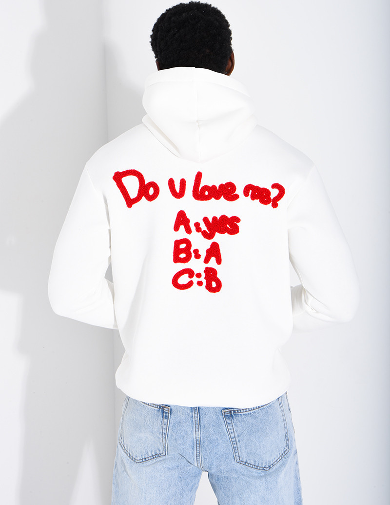 Sweat à capuche "Do u love"