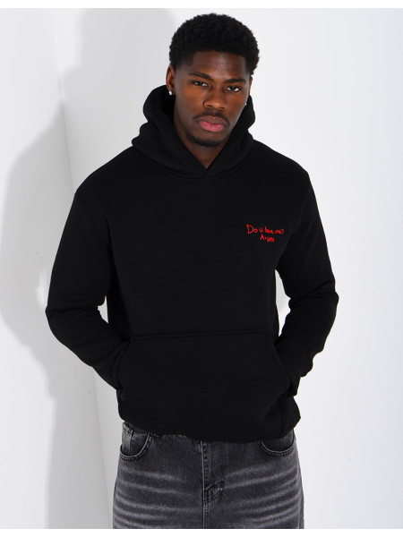 Sweat à capuche "Do u love"