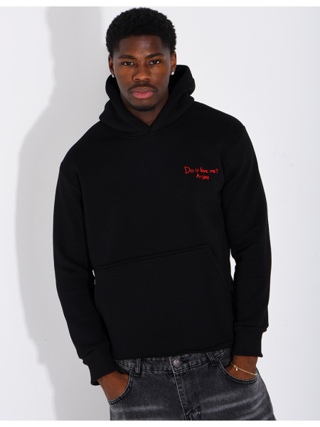 Sweat à capuche "Do u love"