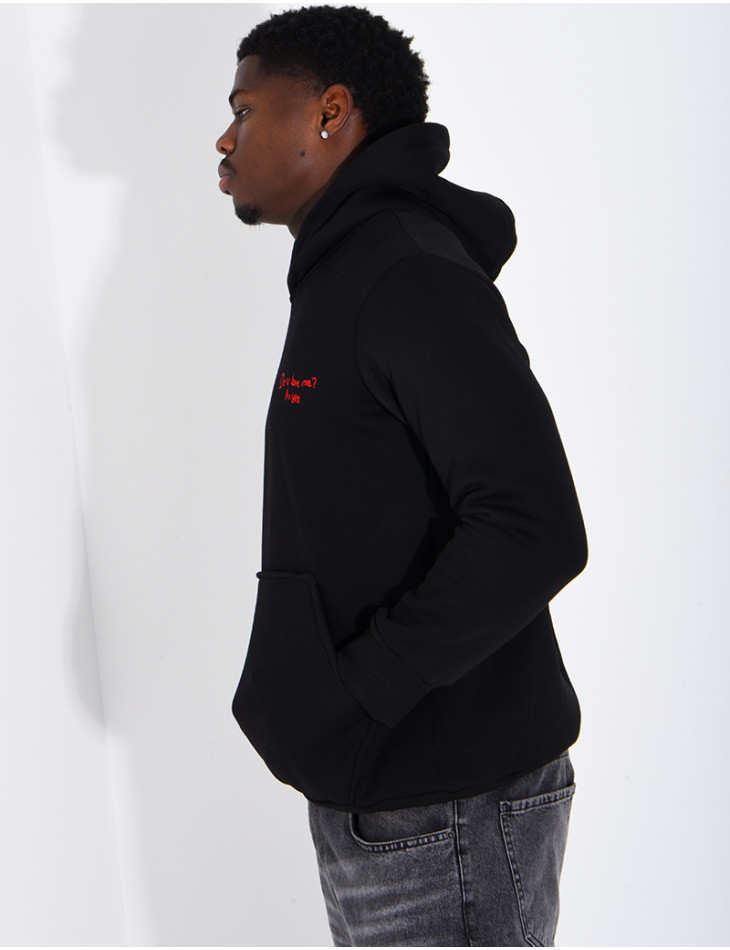 Sweat à capuche "Do u love"