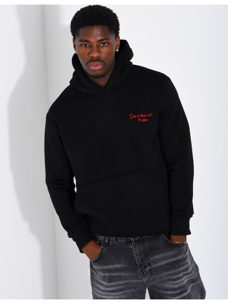 Sweat à capuche "Do u love"