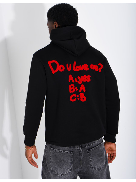 Sweat à capuche "Do u love"