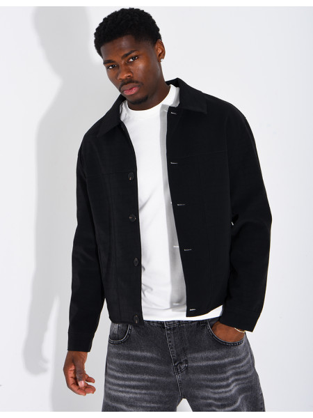 Veste légère en similicuire