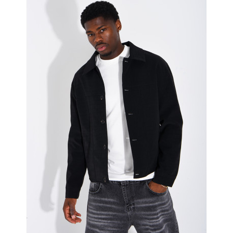 Veste légère en similicuire