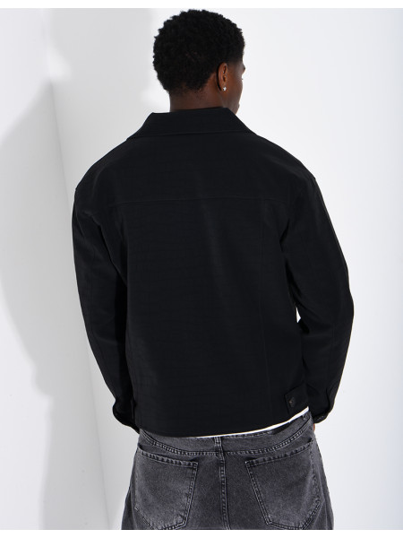 Veste légère en similicuire