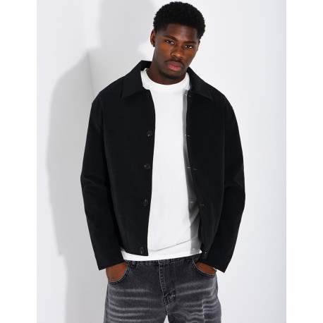 Veste légère en similicuire