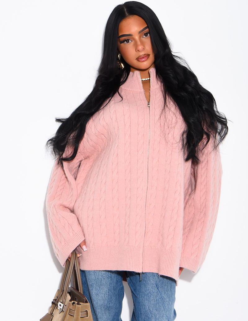 Gilet oversize en laine...