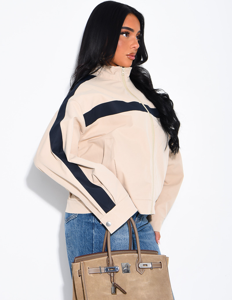 Wasserdichte Jacke mit...
