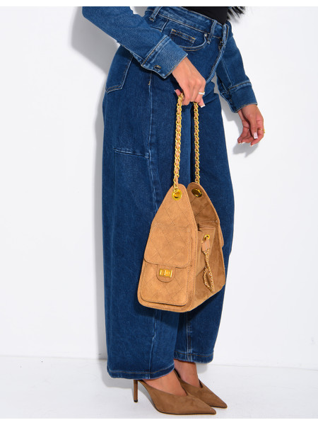 Jeans in verwaschenem Blau im Barrel-Schnitt