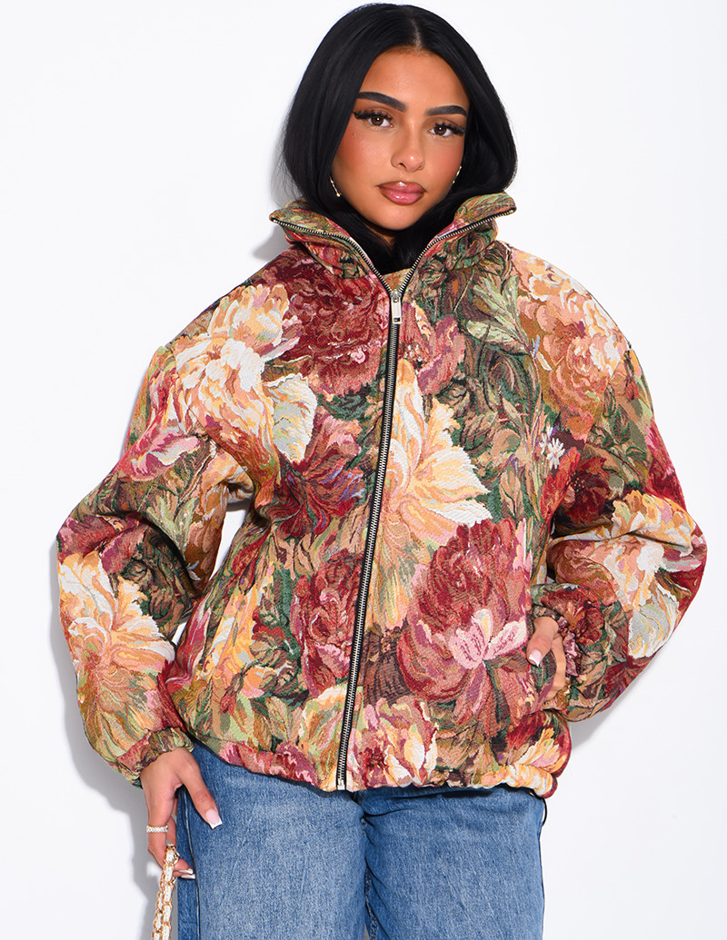 Doudoune oversize col...