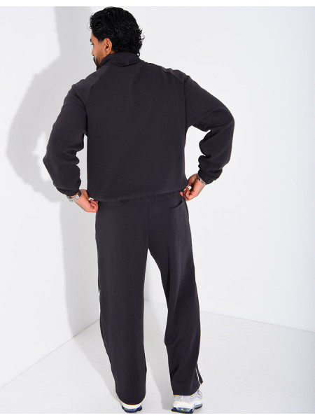 Ensemble col à bandes