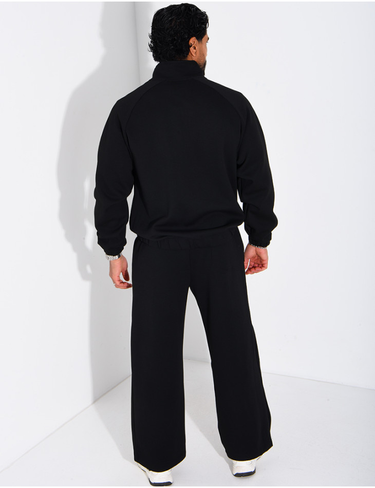 Ensemble col à bandes