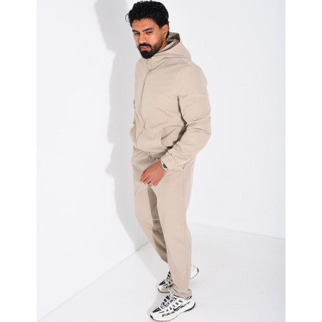 Ensemble en tissu imperméable pantalon et veste à capuche