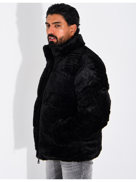 Doudoune peluche