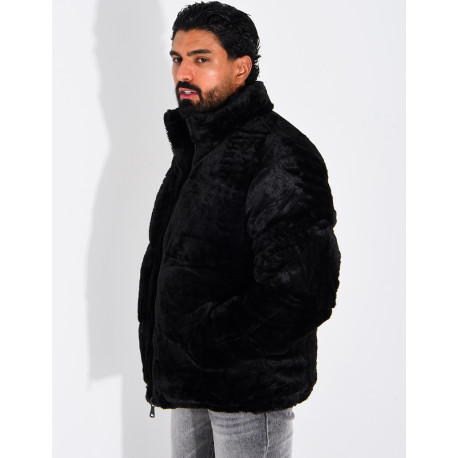 Doudoune peluche