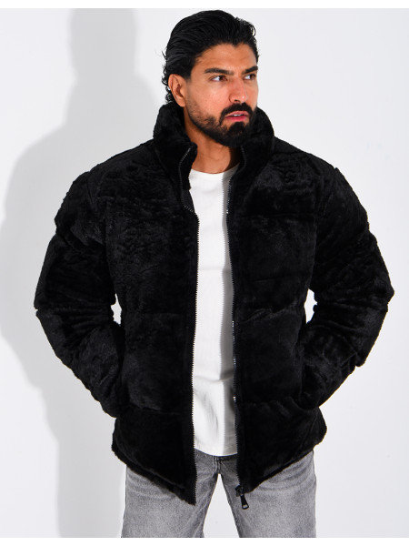 Doudoune peluche