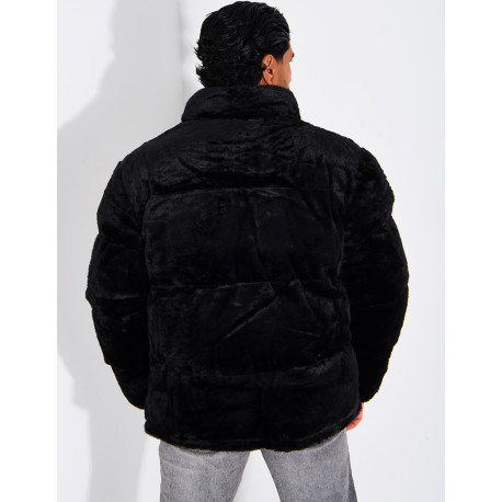 Doudoune peluche