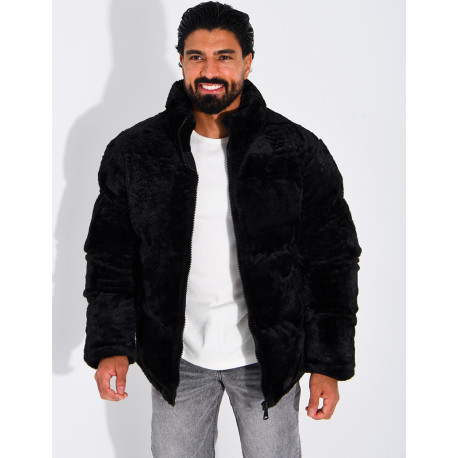 Doudoune peluche