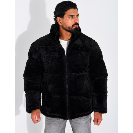 Doudoune peluche