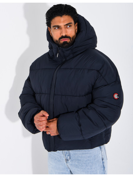 Oversized men’s puffer jacket