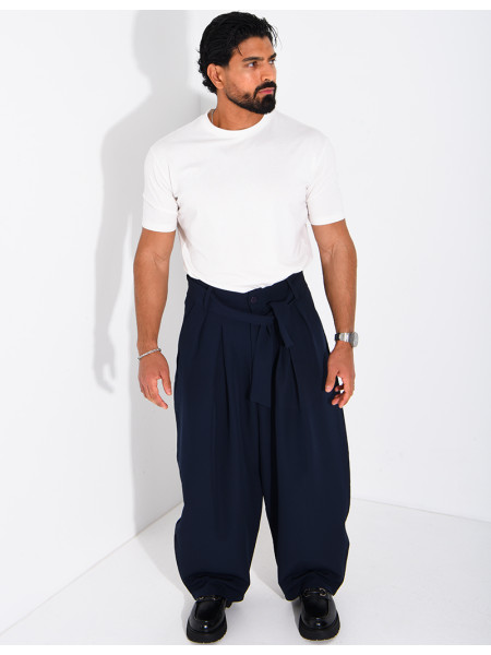 Pantalon ballon à ceinture