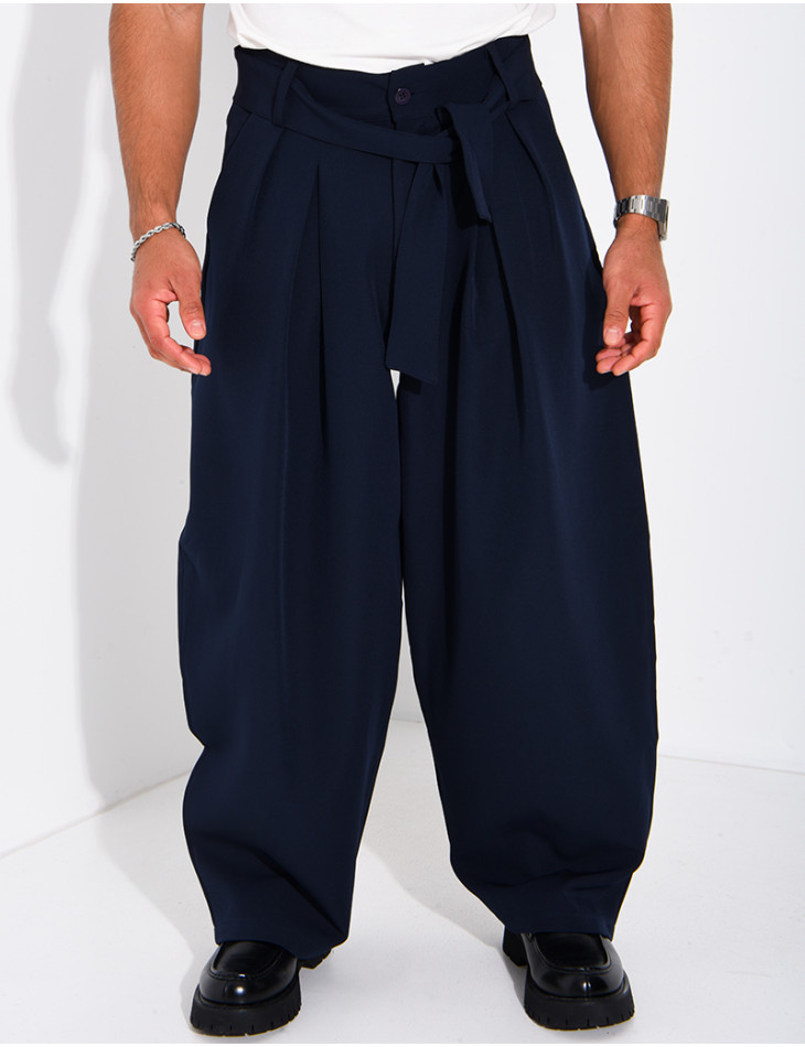 Pantalon ballon à ceinture
