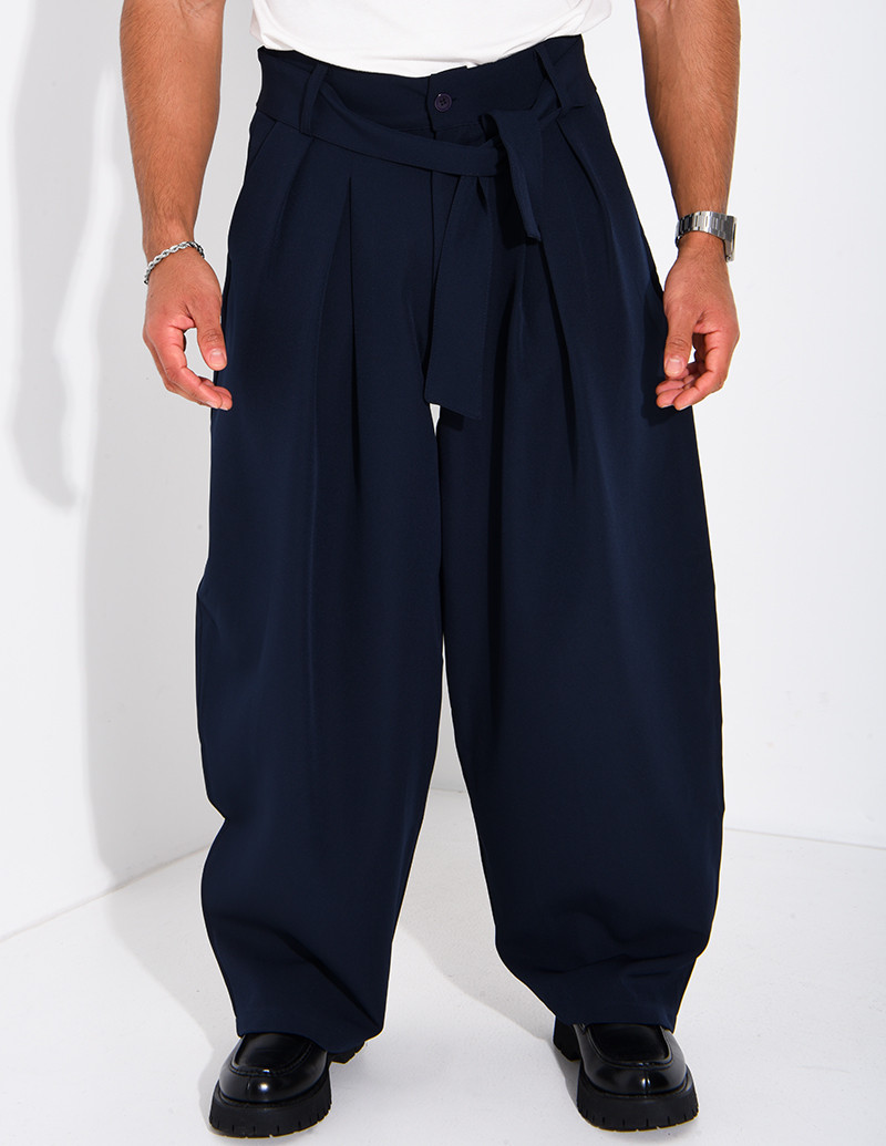 Pantalon ballon à ceinture