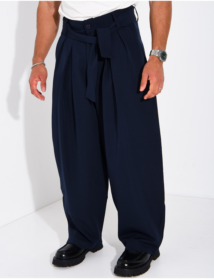 Pantalon ballon à ceinture