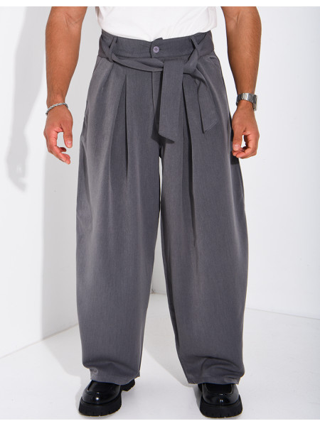 Pantalon ballon à ceinture
