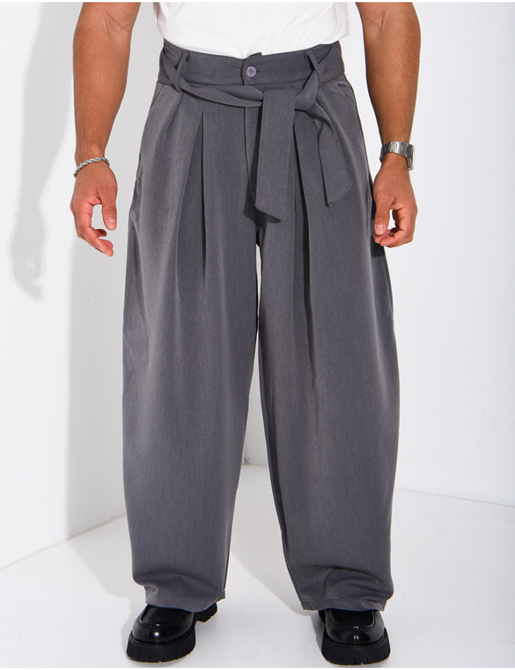 Pantalon ballon à ceinture