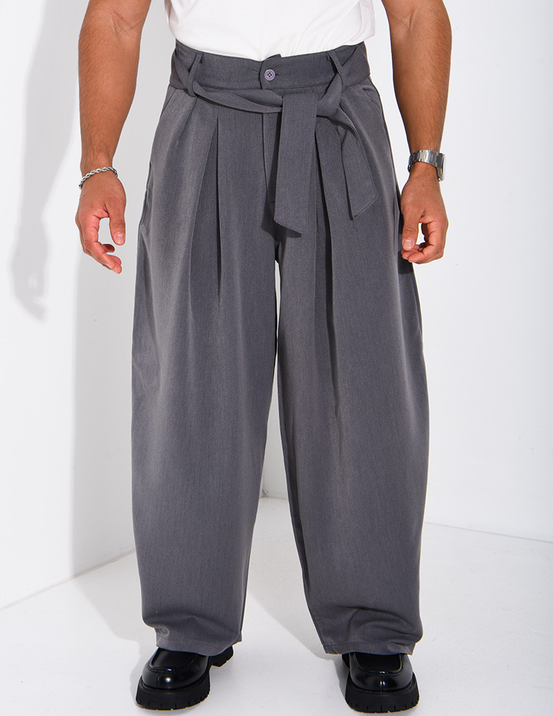 Pantalon ballon à ceinture