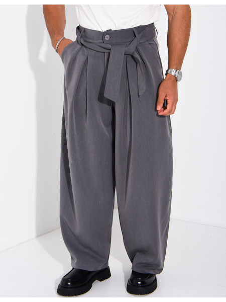 Pantalon ballon à ceinture
