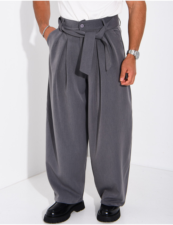 Pantalon ballon à ceinture