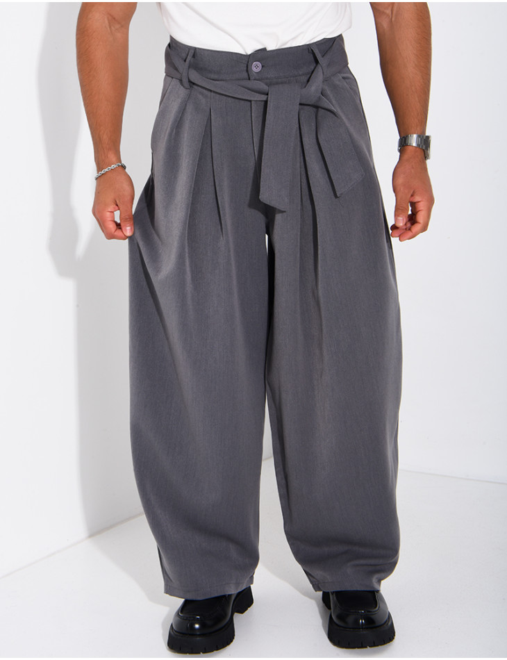 Pantalon ballon à ceinture