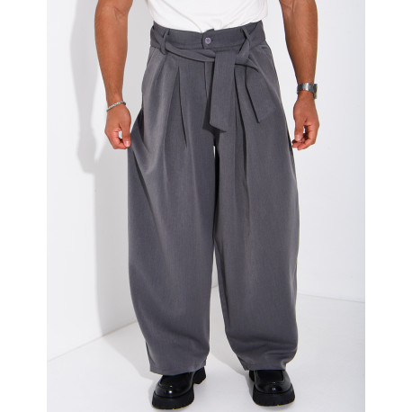 Pantalon ballon à ceinture