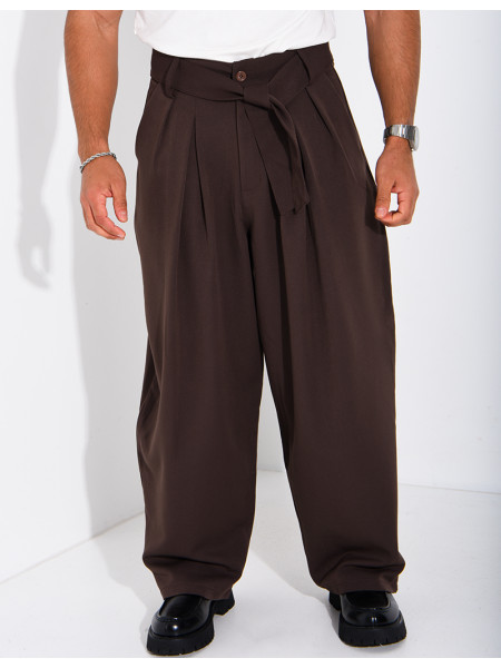 Pantalon ballon à ceinture
