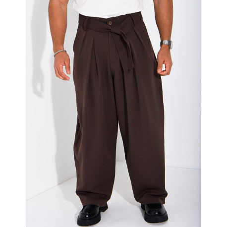 Pantalon ballon à ceinture
