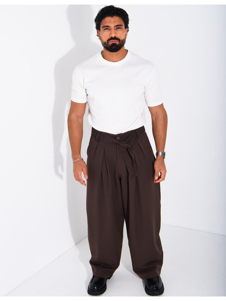 Pantalon ballon à ceinture